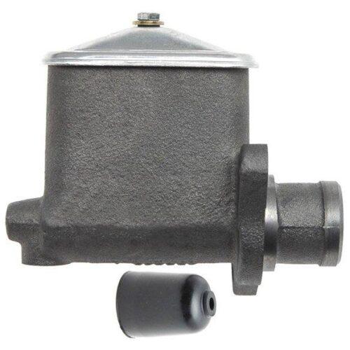 Automotive component with round top and fitting.